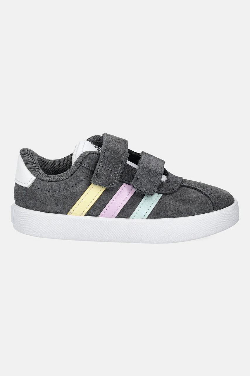 Детские кроссовки adidas VL COURT 3.0 цвет серый JH6308 Детские кроссовки adidas VL COURT 3.0 цвет серый JH6308