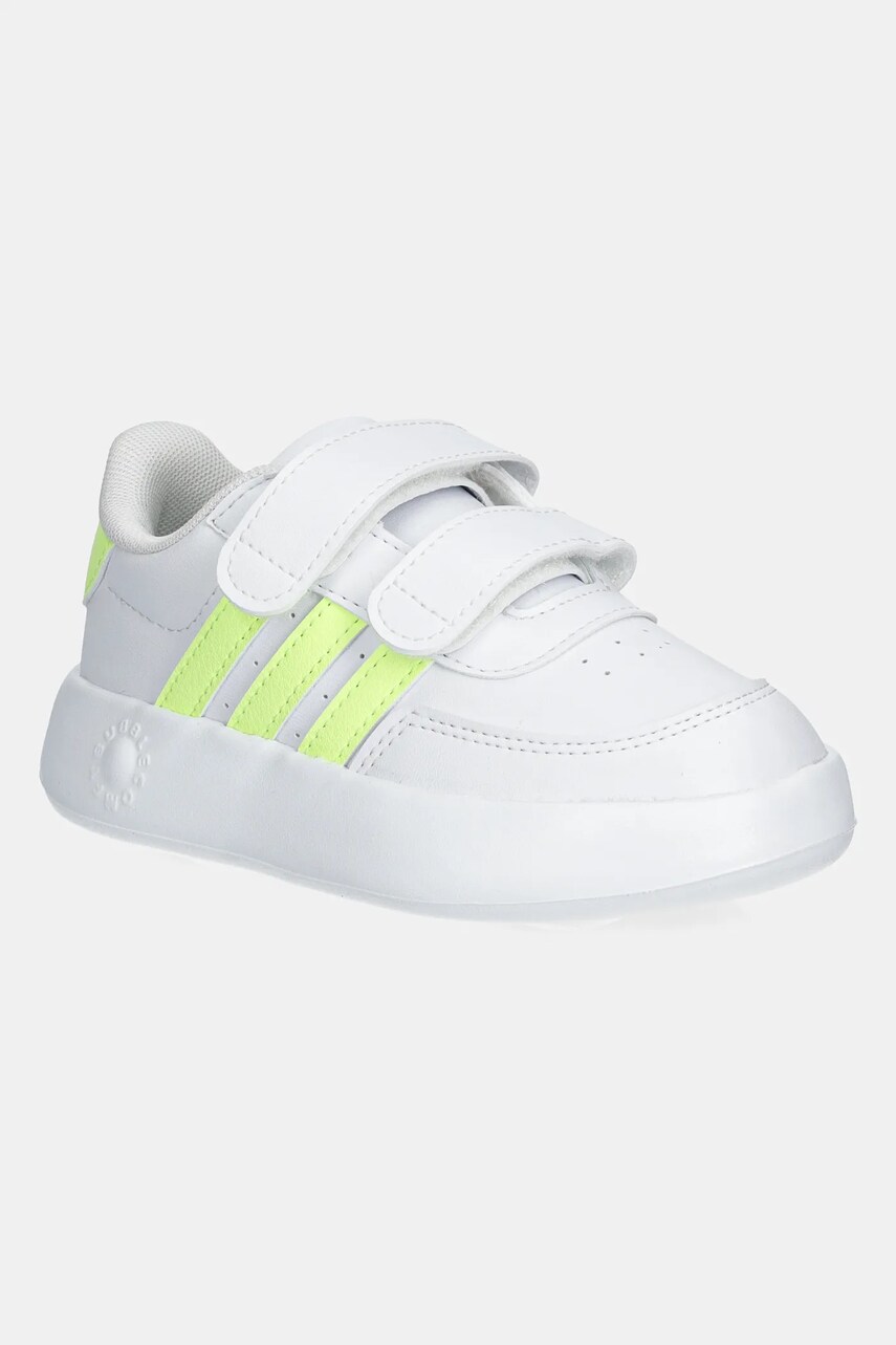 adidas Adidasi pentru copii BREAKNET 2.0 culoarea alb, JI0929