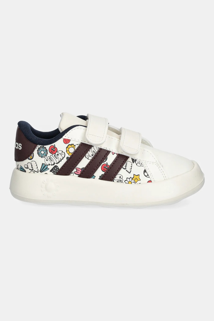 Детские кроссовки adidas GRAND COURT 2.0 цвет бежевый JR5152 Детские кроссовки adidas GRAND COURT 2.0 цвет бежевый JR5152