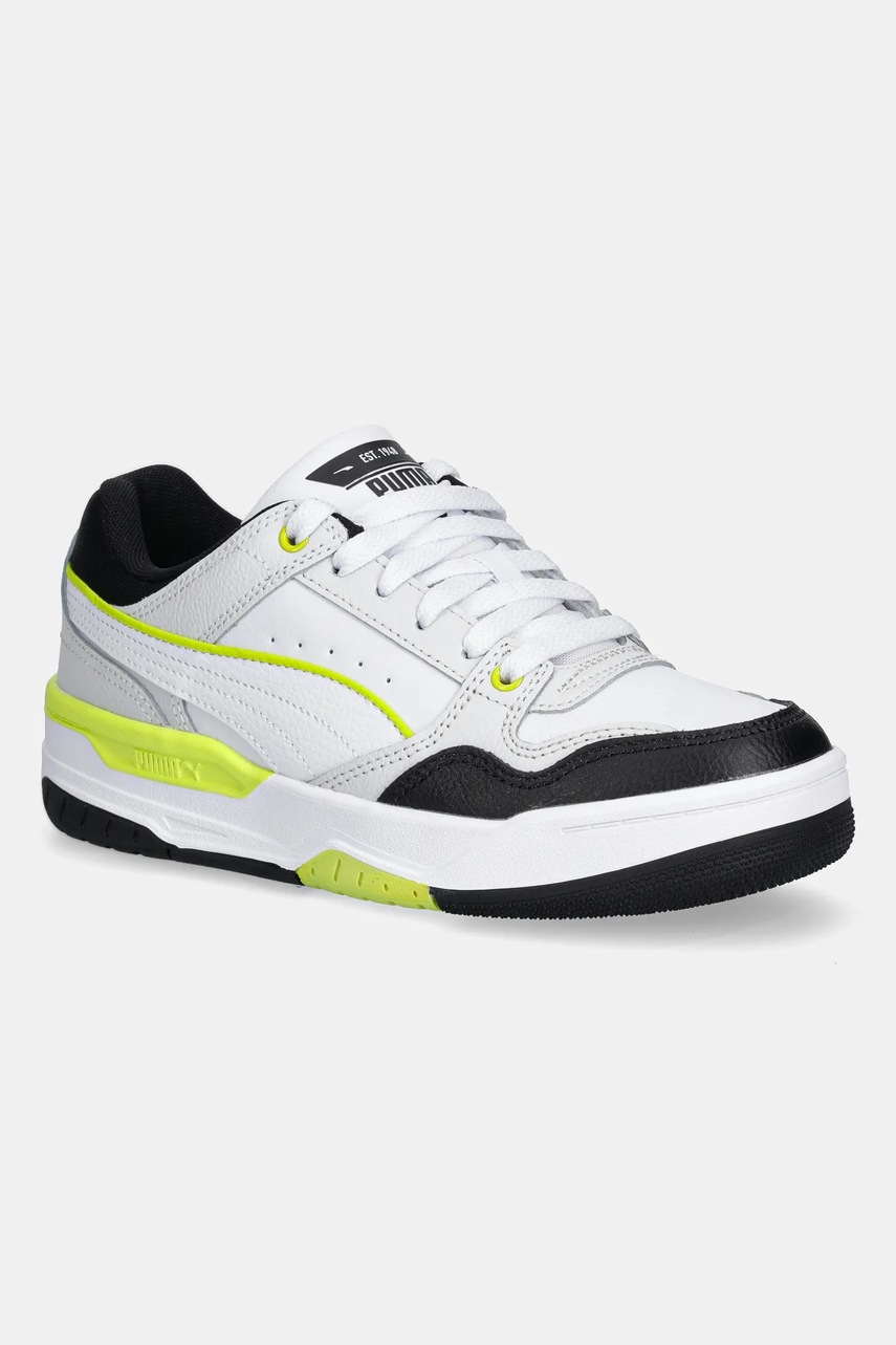 Levně Dětské tenisky Puma Rebound Retro černá barva, 401564
