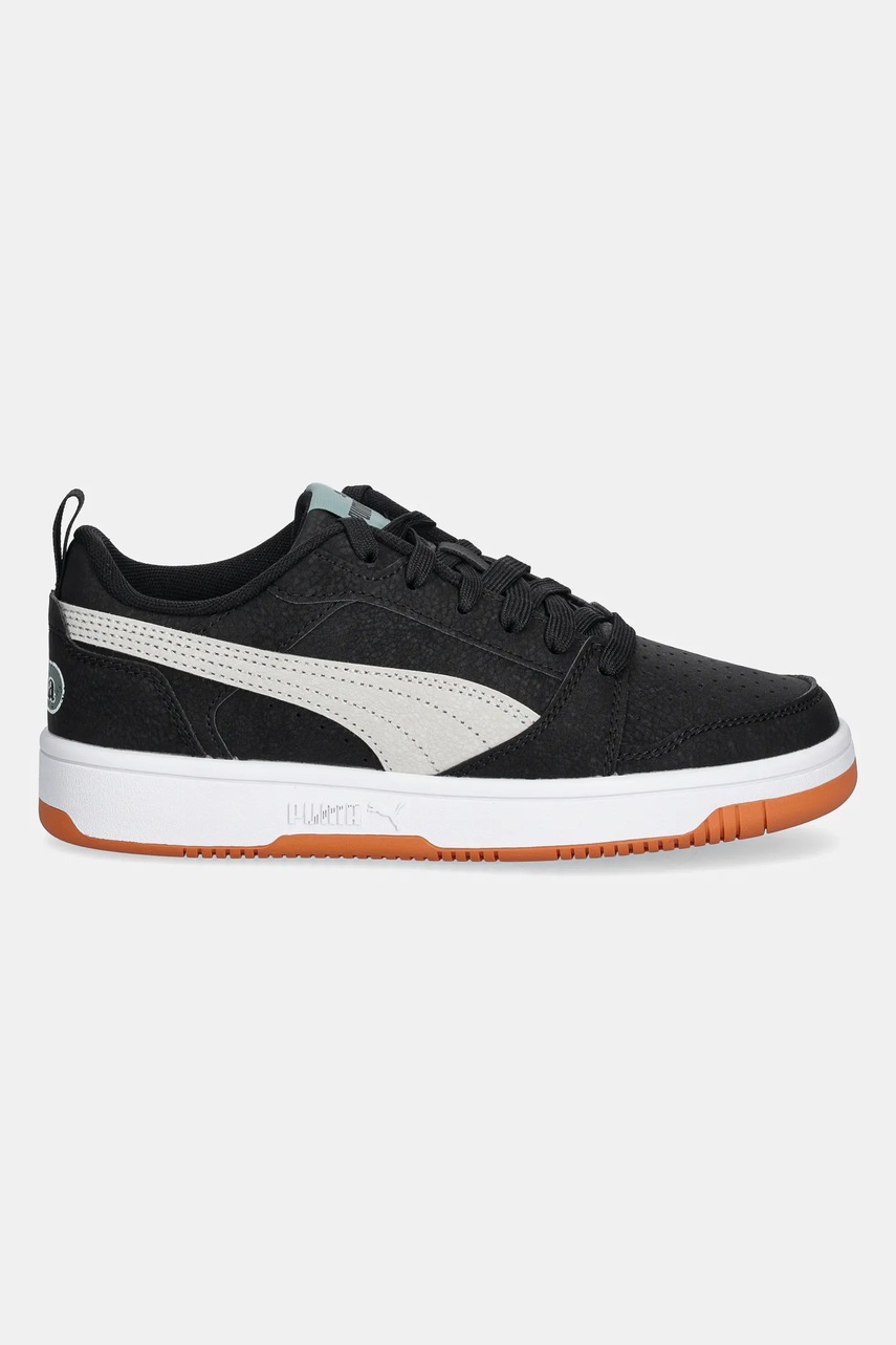 Детские кроссовки Puma Rebound V6 Lo MID 90s цвет чёрный 400636 Детские кроссовки Puma Rebound V6 Lo MID 90s цвет чёрный 400636