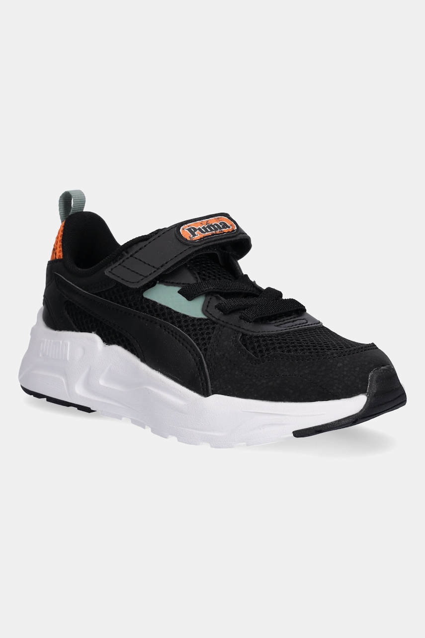Puma sneakers pentru copii Trinity Lite MID 90s AC+ culoarea negru, 400660