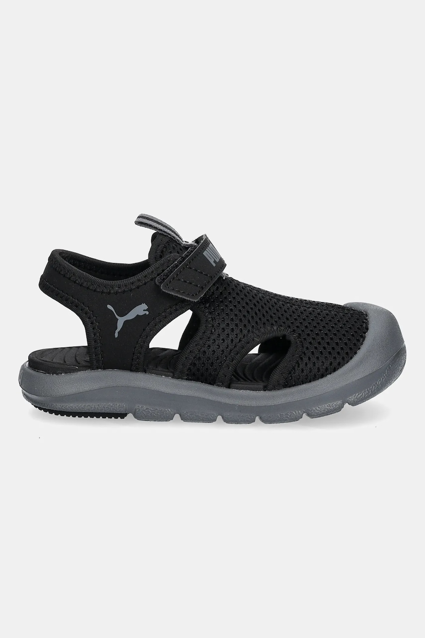 Детские сандалии Puma Fun Racer Sandal Mesh V цвет чёрный 401576 Детские сандалии Puma Fun Racer Sandal Mesh V цвет чёрный 401576