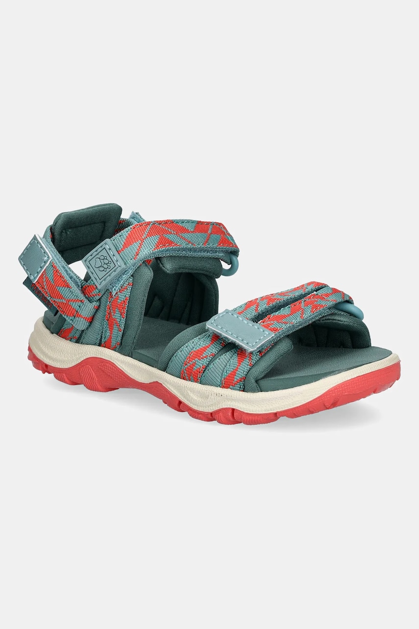 Jack Wolfskin sandale copii 2 IN 1 SANDAL K culoarea turcoaz, 4046421