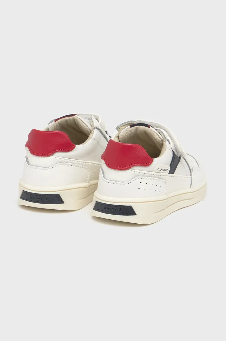 Mayoral adidași pentru bebeluși culoarea alb, 41664