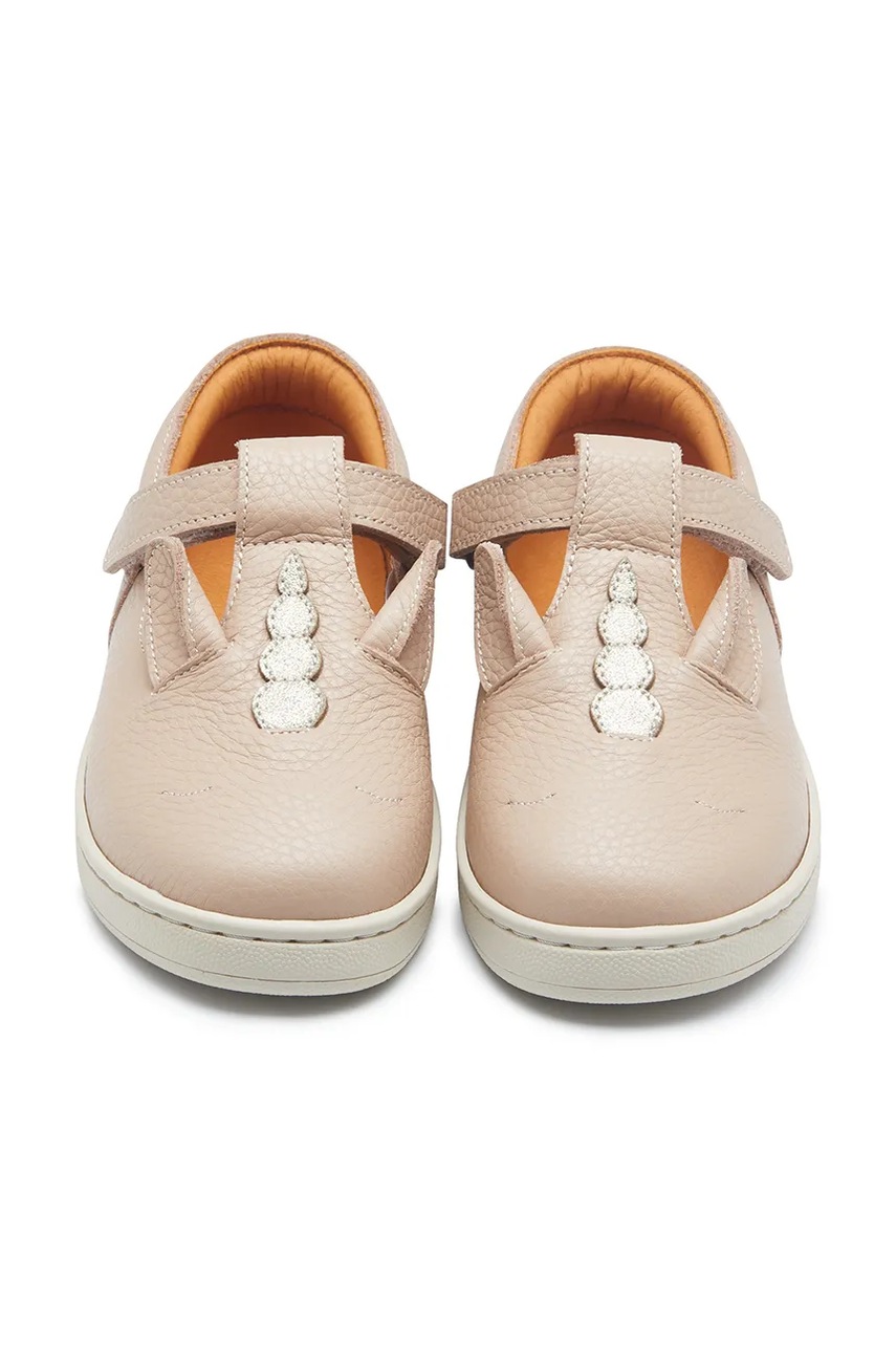 Дитячі шкіряні туфлі Donsje Sunni Special Shoes Unicorn колір рожевий 2029603