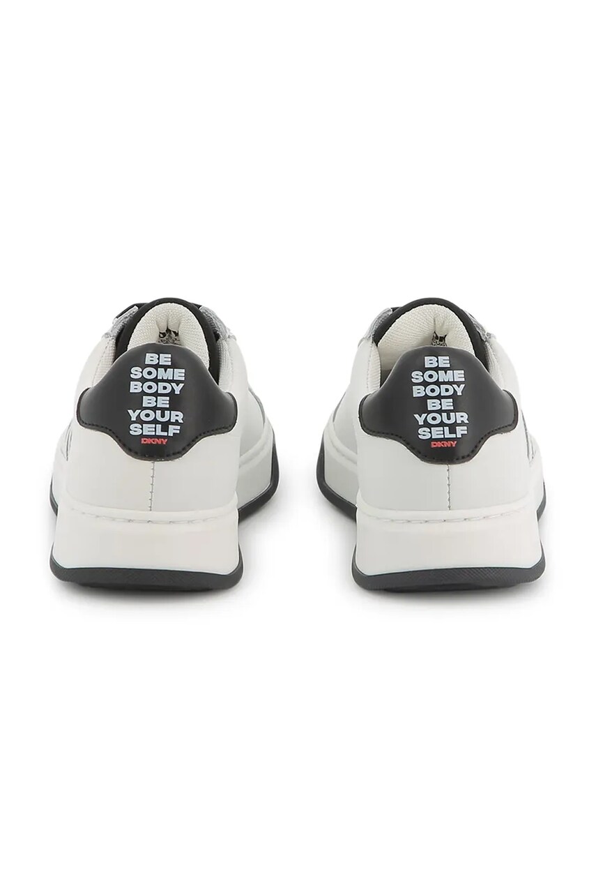 Dkny gyerek bőr sportcipő fehér, D62089 termék 2. képe