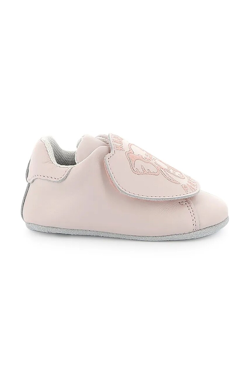 Kenzo Kids csecsemő bőrcipő rózsaszín, K60891 termék 2. képe