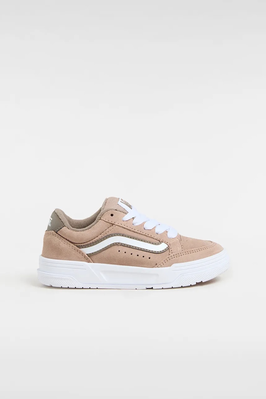 Vans sneakers de piele întoarsă pentru copii Hylane culoarea maro, VN000D4NE2V1 Vans sneakers de piele întoarsă pentru copii Hylane culoarea maro, VN000D4NE2V1