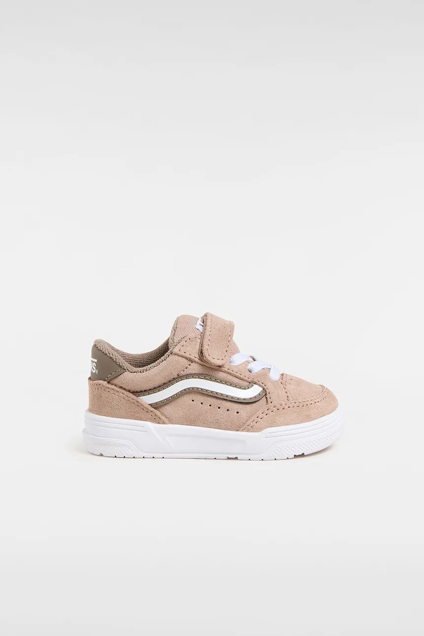 Vans sneakers de piele întoarsă pentru copii Hylane V culoarea maro, VN000D4ME2V1 Vans sneakers de piele întoarsă pentru copii Hylane V culoarea maro, VN000D4ME2V1