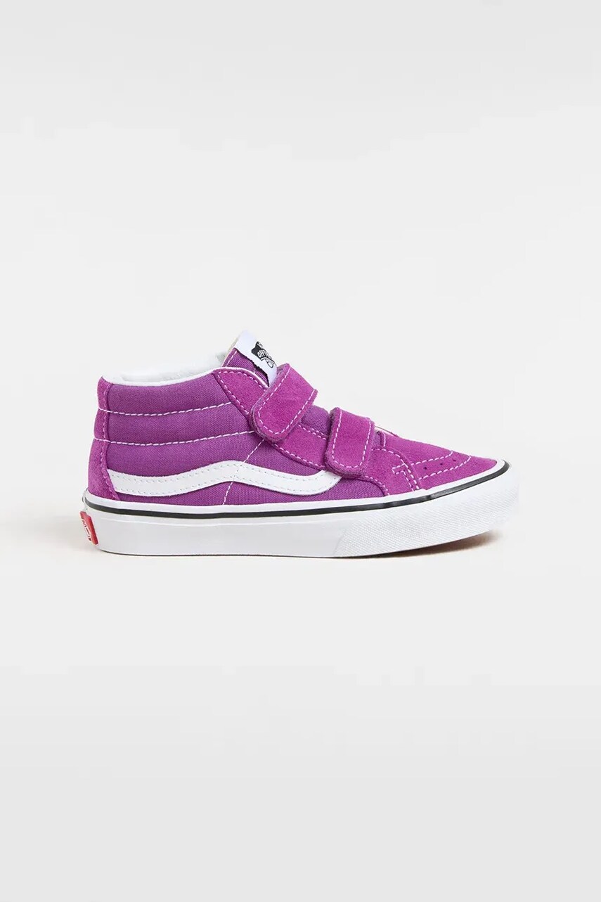Vans tenisi copii SK8-Mid Reissue V culoarea violet, VN000CYBE2T1