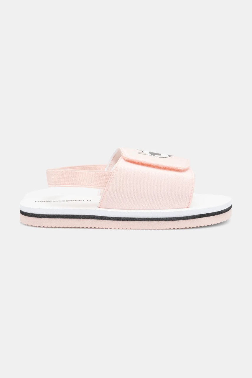 Детские сандалии Karl Lagerfeld цвет розовый Z30384
