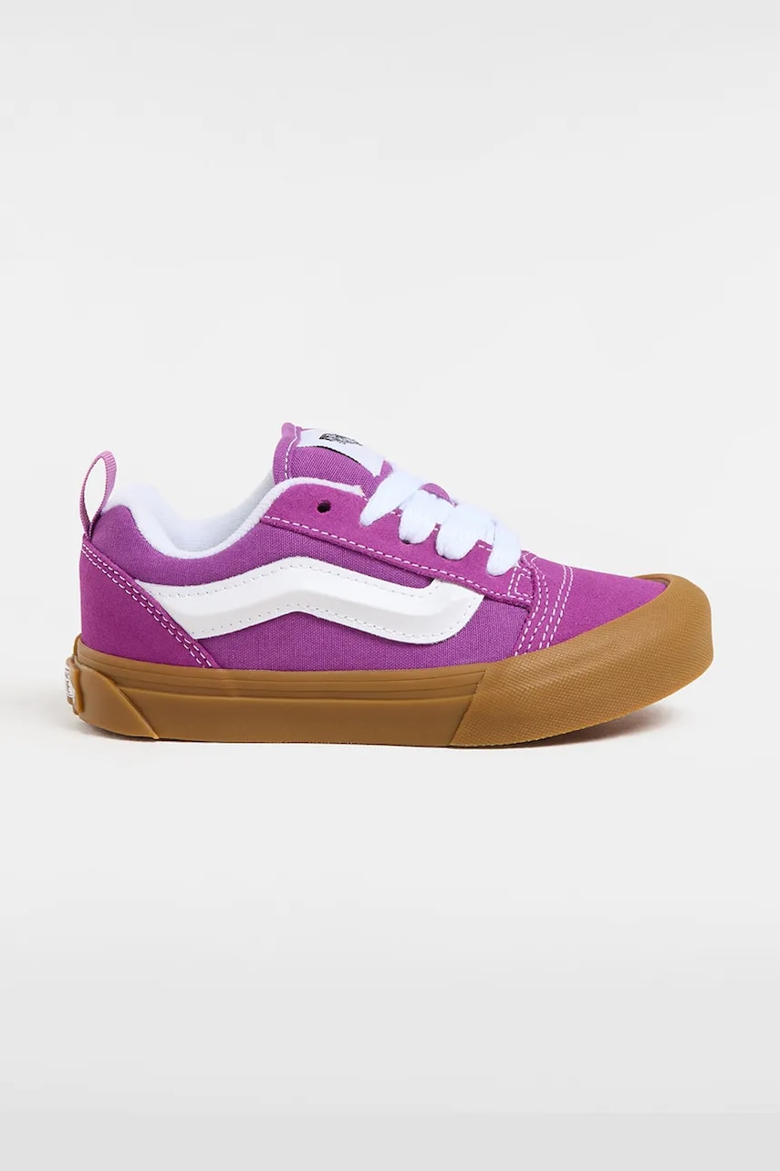 Vans tenisi copii Knu Skool culoarea violet, VN000CYUE2T1