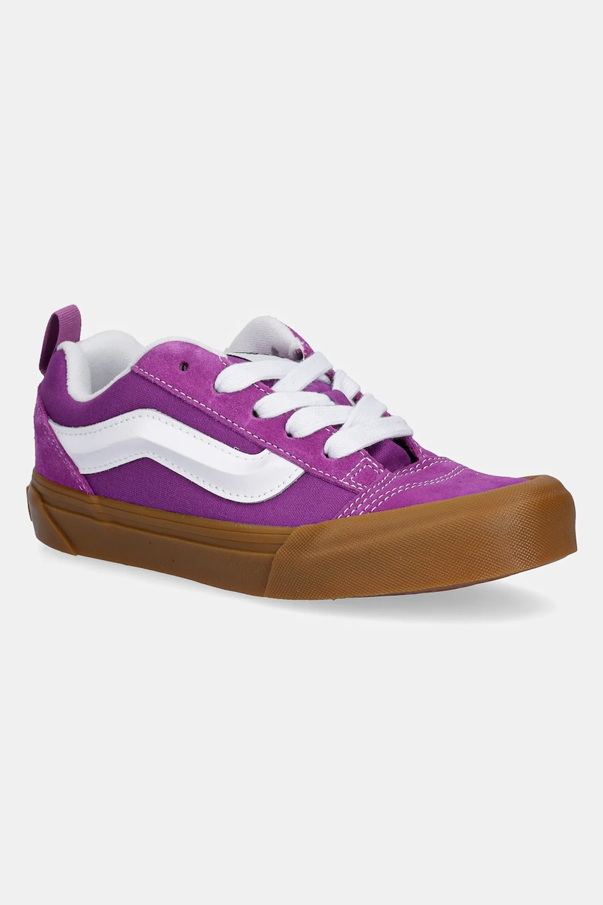 Vans tenisi Knu Skool culoarea violet, VN000D2TE2T1