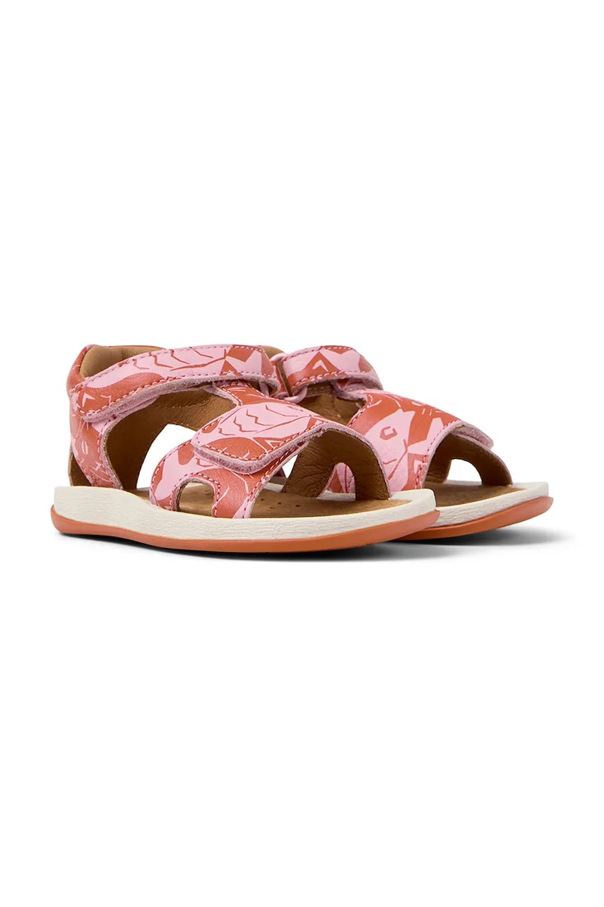 Camper sandale din piele pentru copii Bicho TWS FW culoarea roz, K800580