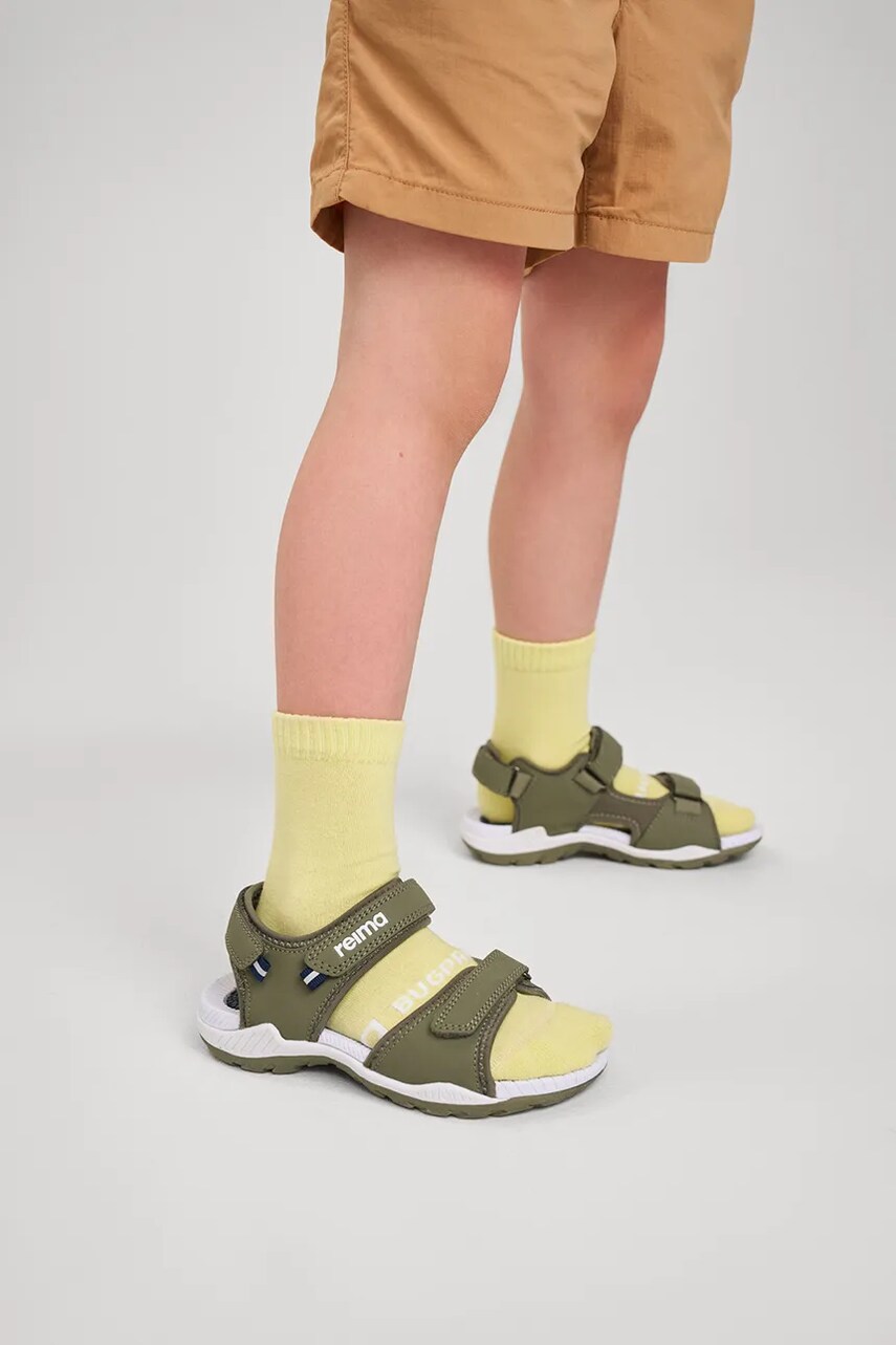 Reima sandale copii Ratas culoarea verde, 5400087A