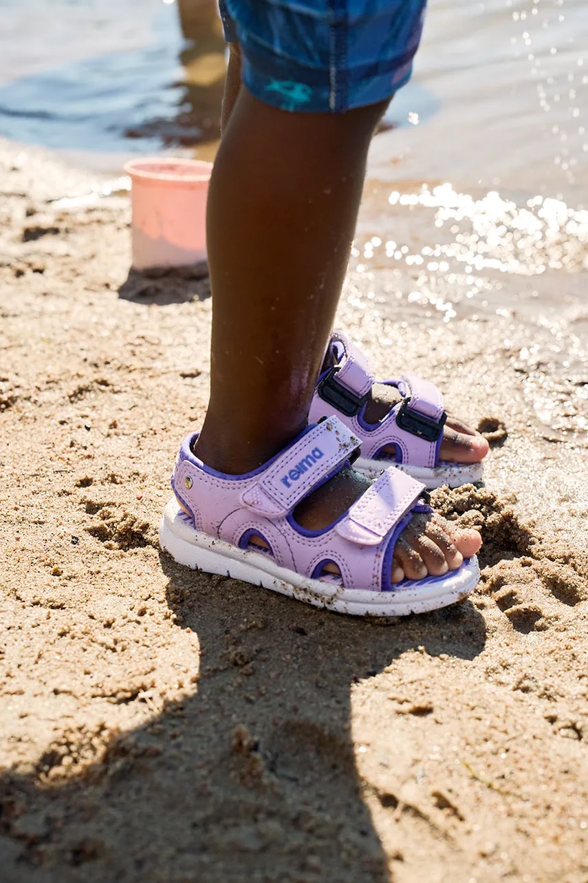 Reima sandale copii Bungee culoarea violet, 5400089A Reima sandale copii Bungee culoarea violet, 5400089A