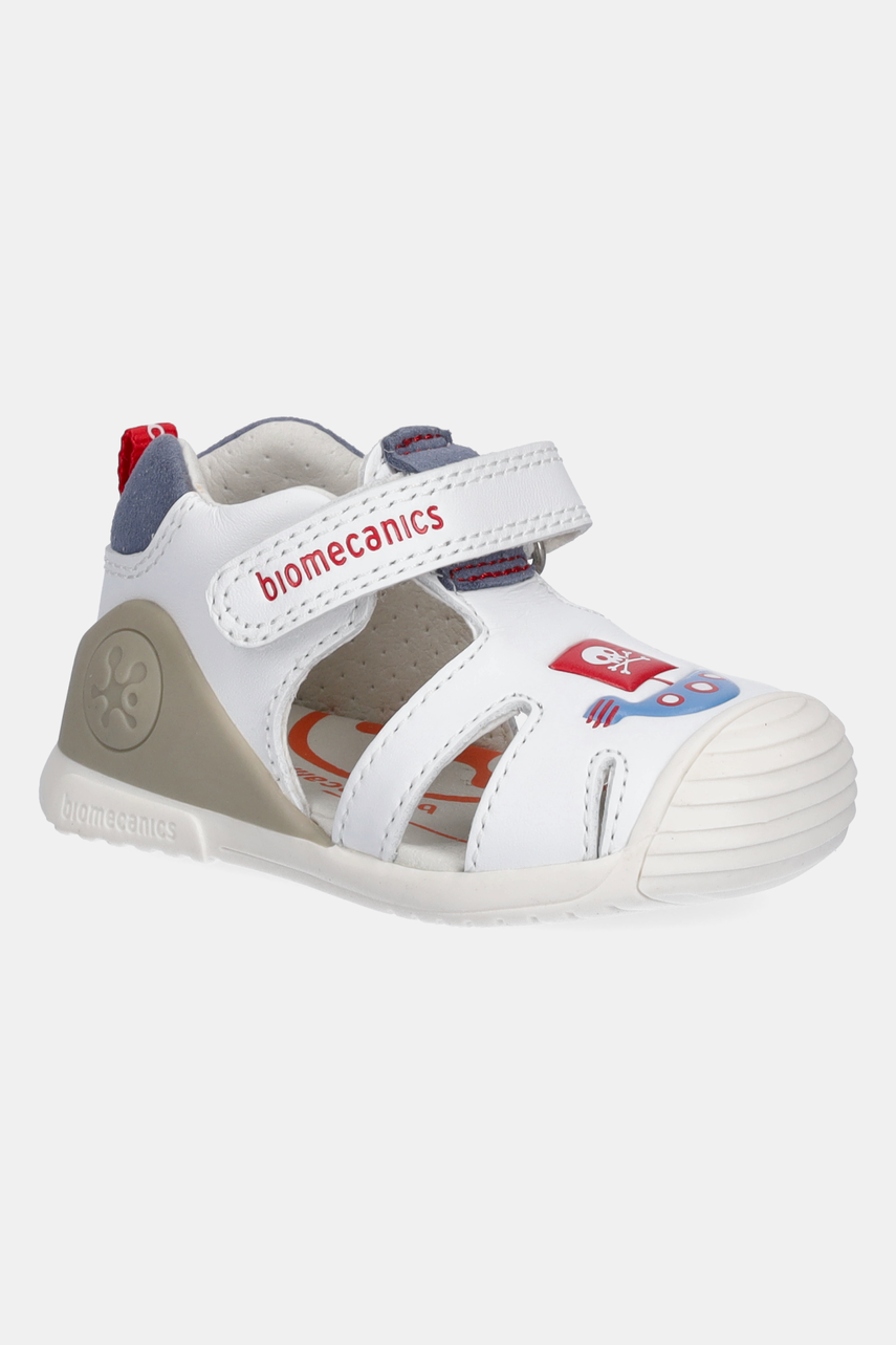Levně Dětské sandály Biomecanics bílá barva, 252118