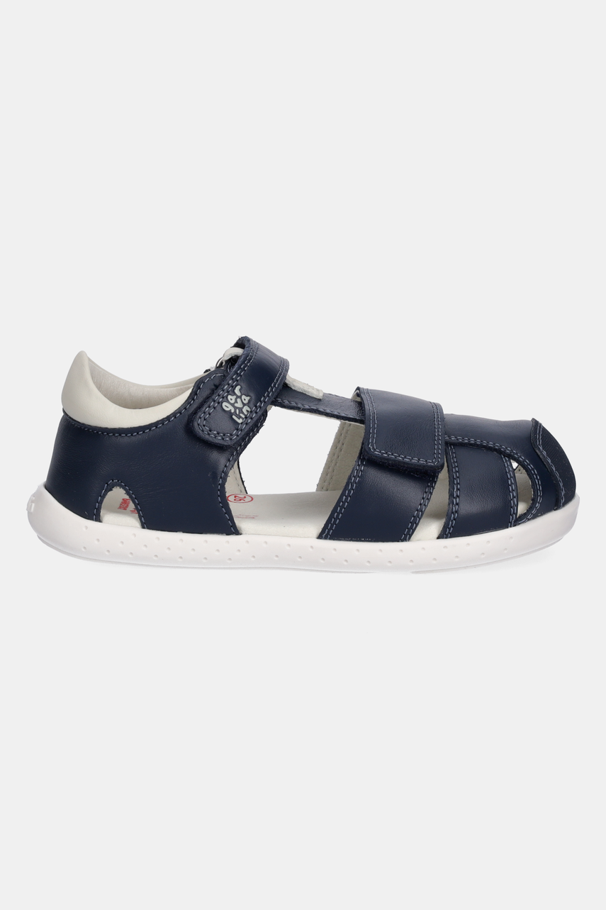 Детские кожаные сандалии Garvalin цвет синий 252327