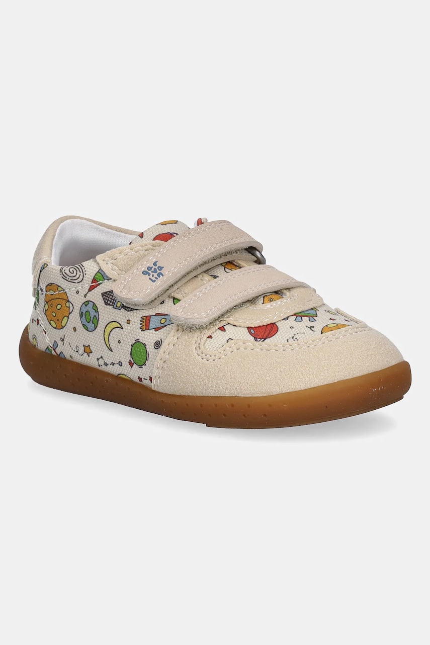 Garvalin sneakers pentru copii culoarea bej, 252341 Garvalin sneakers pentru copii culoarea bej, 252341