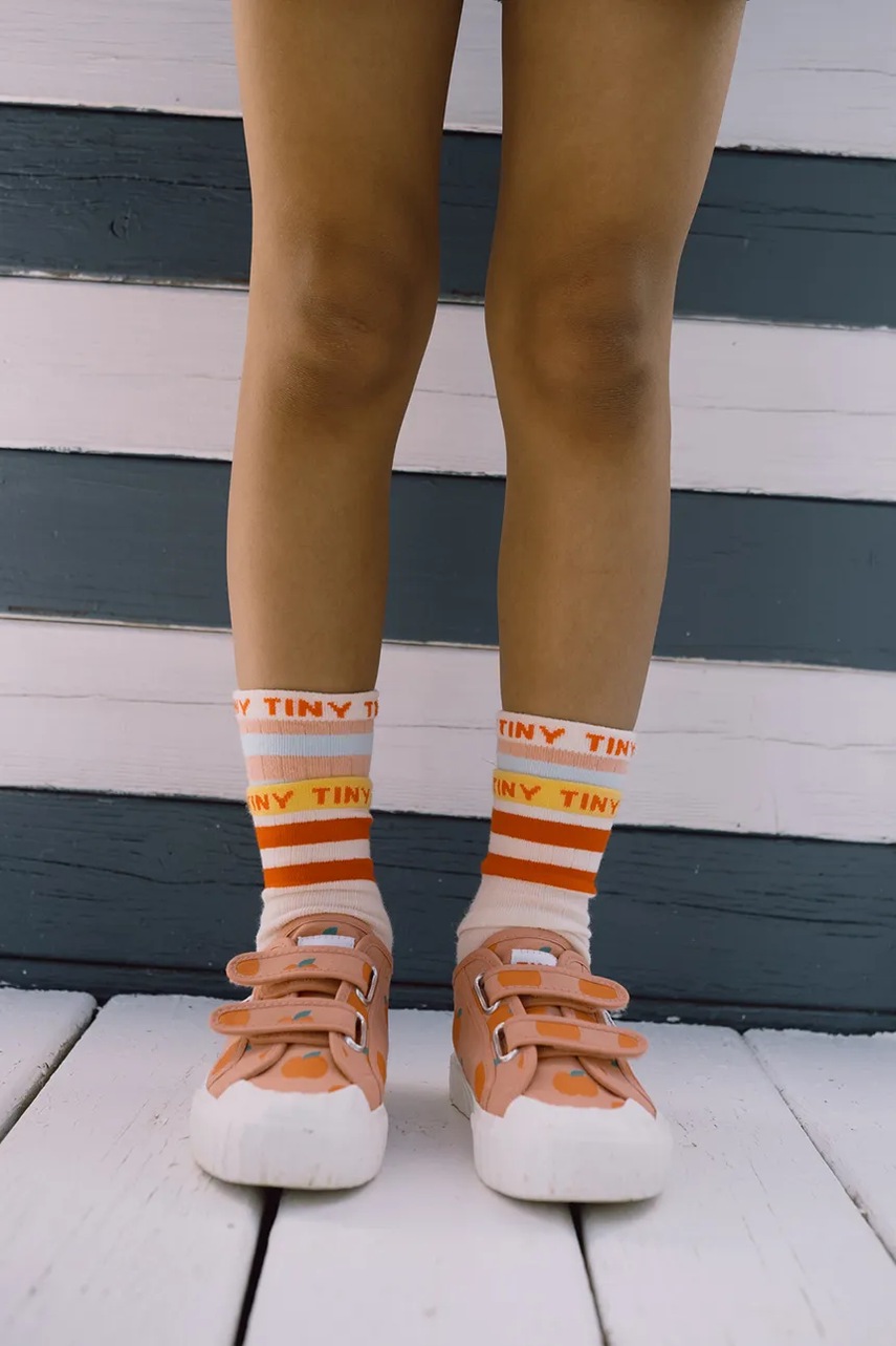 Παιδικά πάνινα παπούτσια Tinycottons APPLES SNEAKERS X SUPERGA φωτογραφία