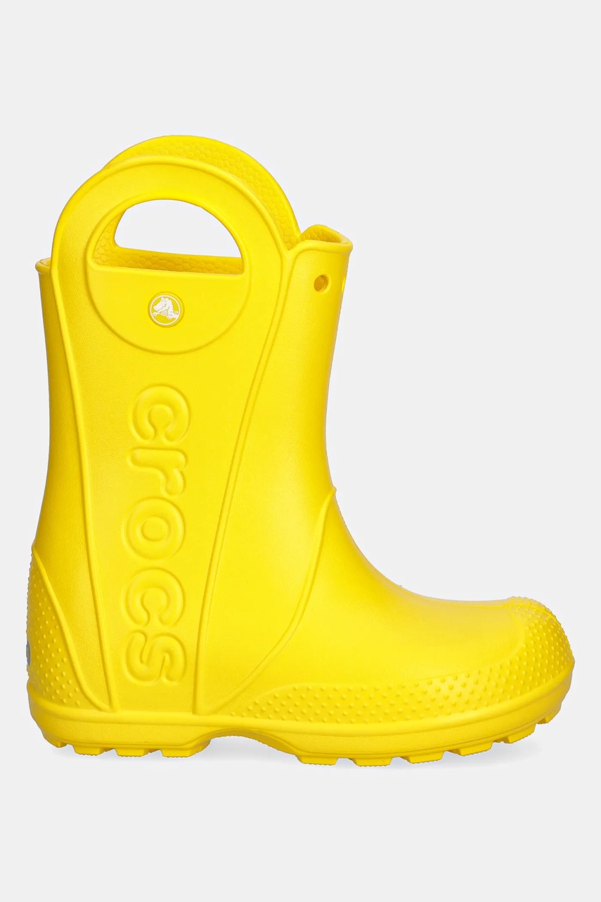 Гумові чоботи Crocs HANDLE IT RAIN BOOT KIDS колір жовтий 211052
