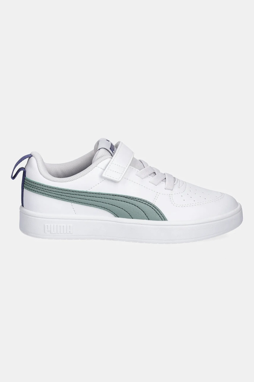 Детские кроссовки Puma Puma Rickie AC+ PS цвет зелёный 385836 Детские кроссовки Puma Puma Rickie AC+ PS цвет зелёный 385836