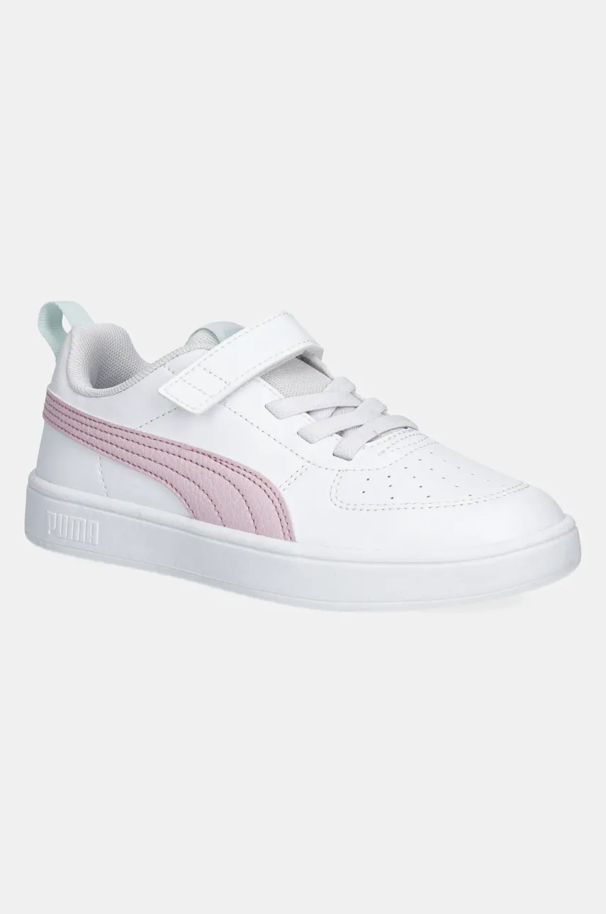 Puma sneakers pentru copii Puma Rickie AC+ PS culoarea alb, 385836