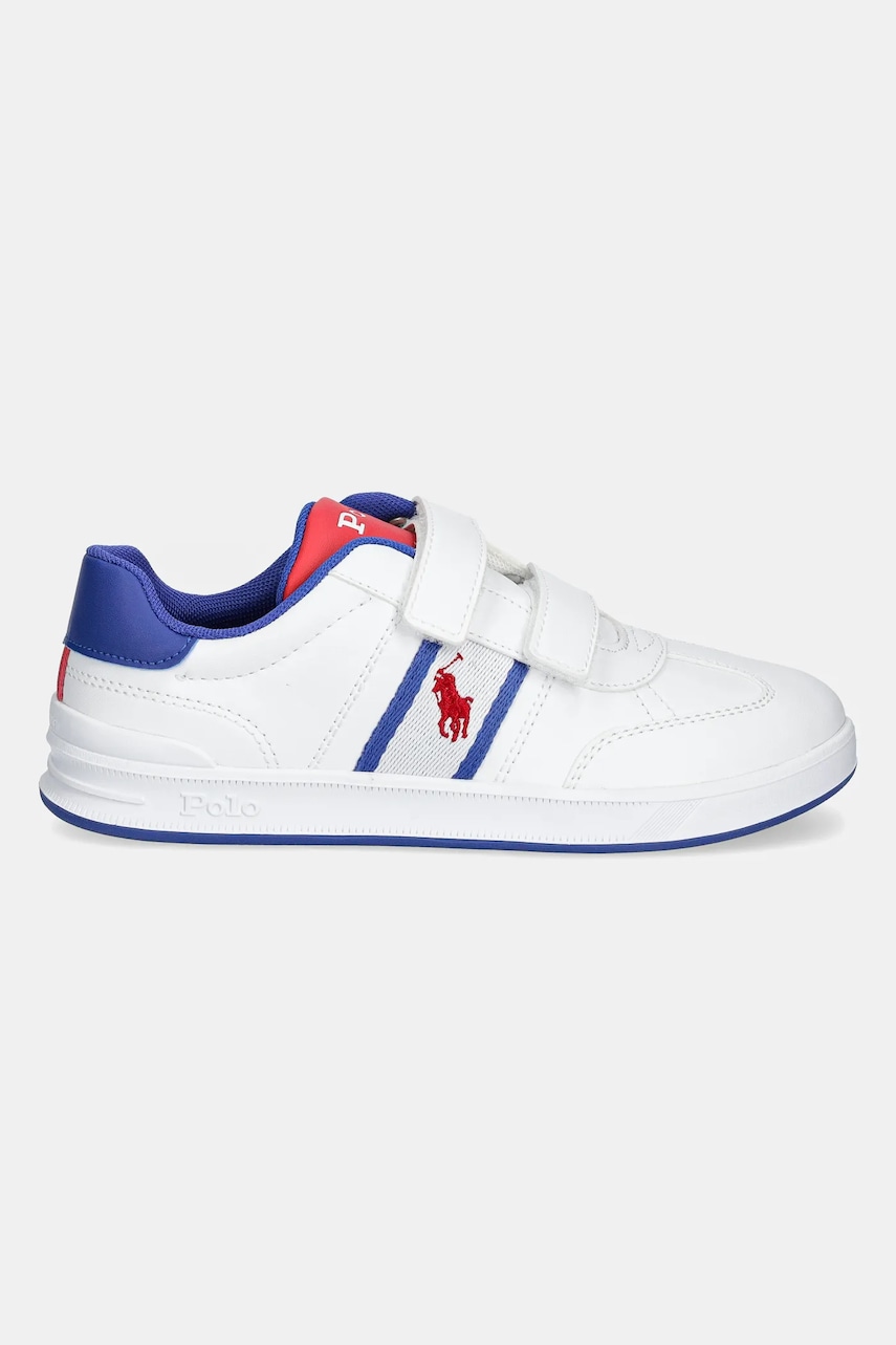 Ботинки Polo Ralph Lauren HERITAGE COURT III T-TOE EZ цвет белый RL02476104 Ботинки Polo Ralph Lauren HERITAGE COURT III T-TOE EZ цвет белый RL02476104