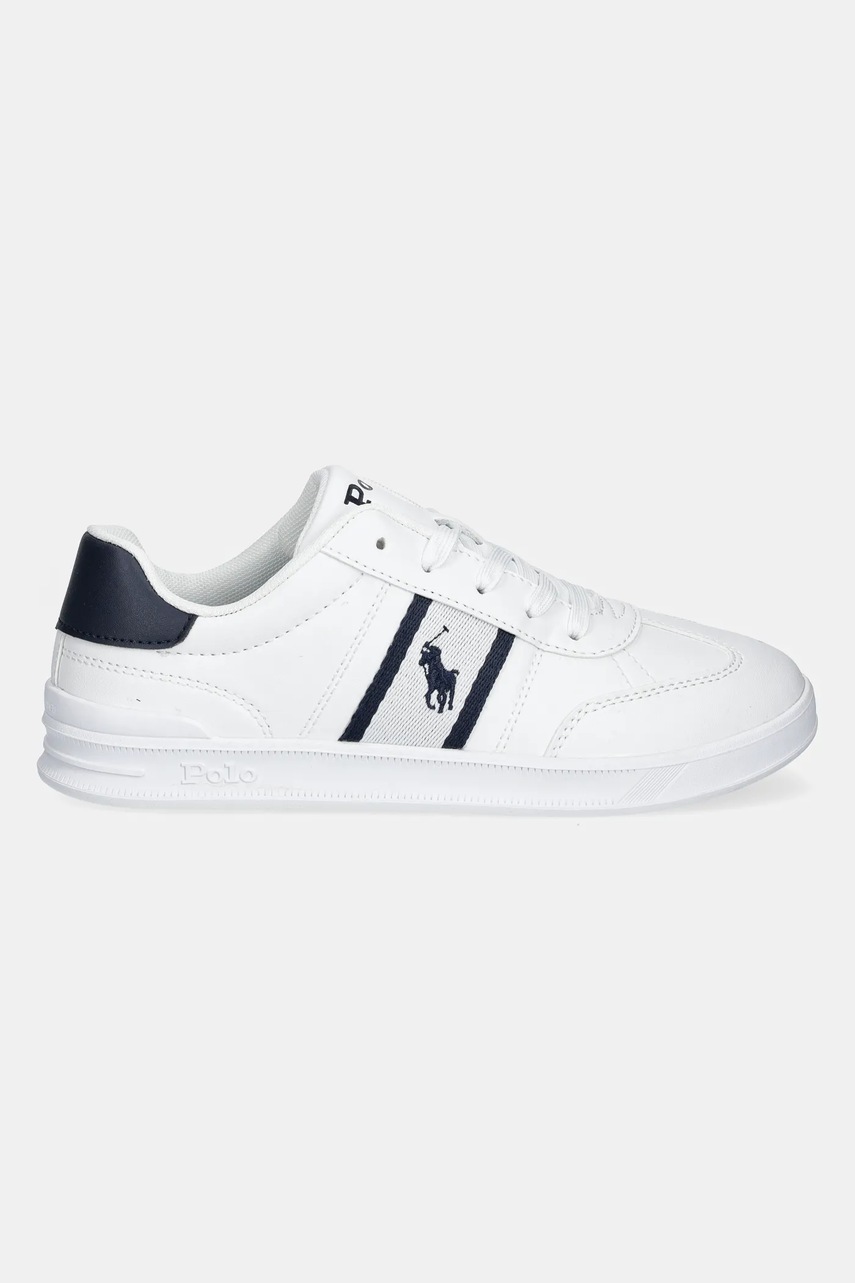 Кроссовки Polo Ralph Lauren HERITAGE COURT III T-TOE цвет белый RL02475101 Кроссовки Polo Ralph Lauren HERITAGE COURT III T-TOE цвет белый RL02475101