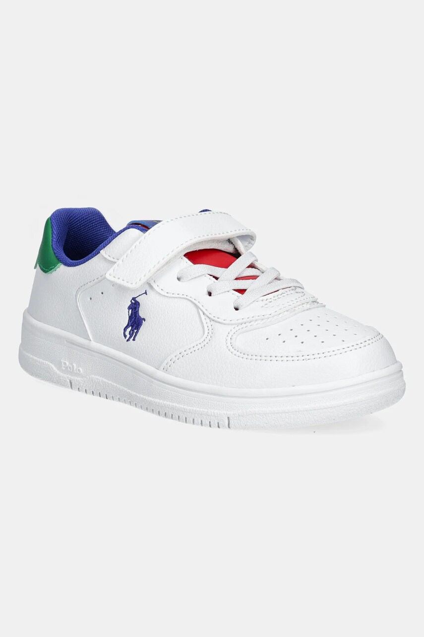 Levně Boty Polo Ralph Lauren MASTERS COURT PS bílá barva, RL02438101