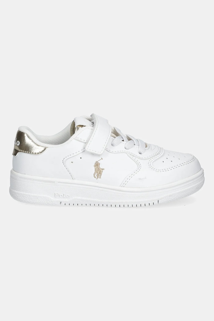 Детские кроссовки Polo Ralph Lauren MASTERS COURT PS цвет белый RL01196100 Детские кроссовки Polo Ralph Lauren MASTERS COURT PS цвет белый RL01196100