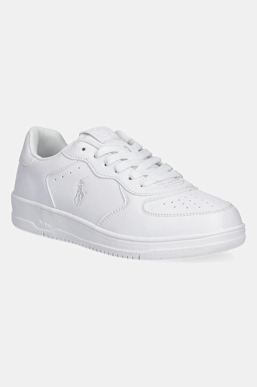 Levně Dětské sneakers boty Polo Ralph Lauren MASTERS COURT bílá barva, RL01247111