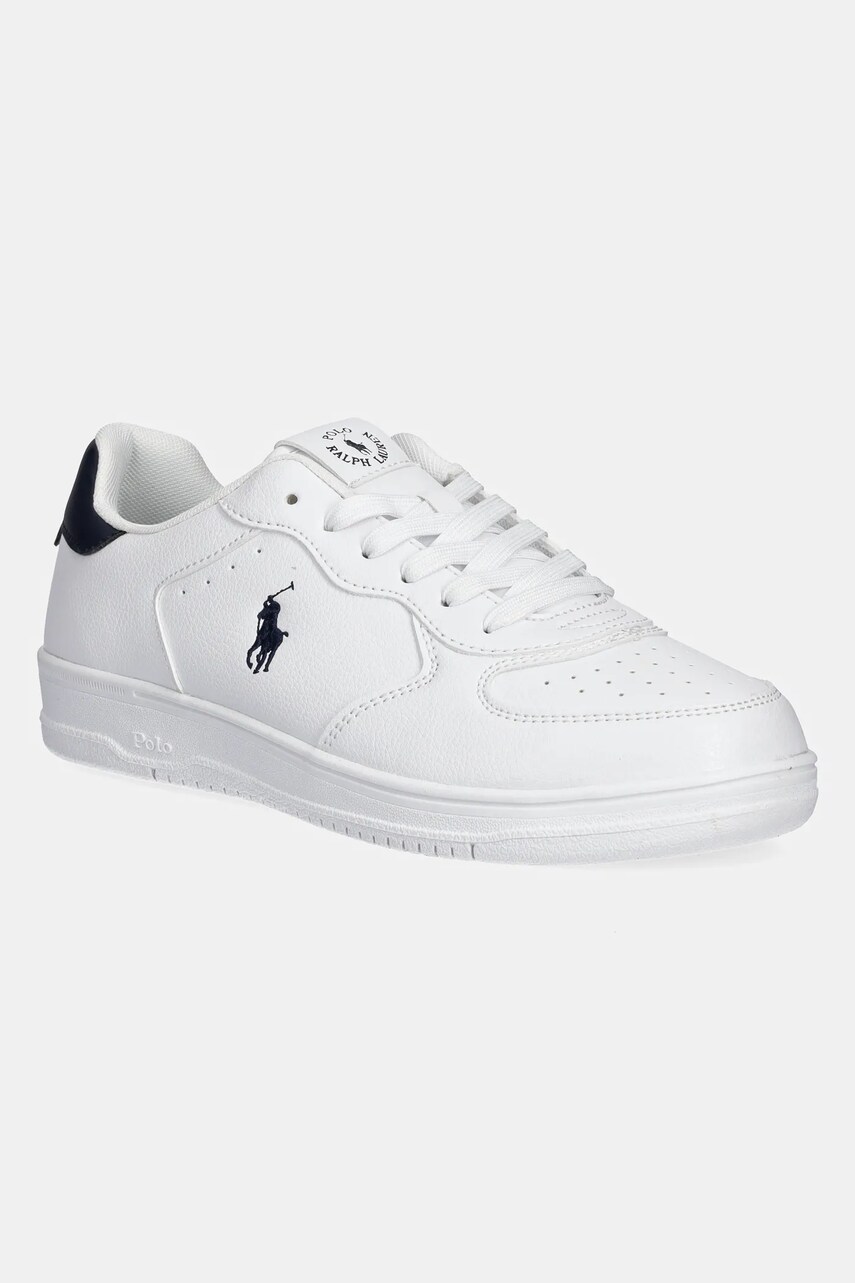 Levně Dětské sneakers boty Polo Ralph Lauren MASTERS COURT bílá barva, RL02436102