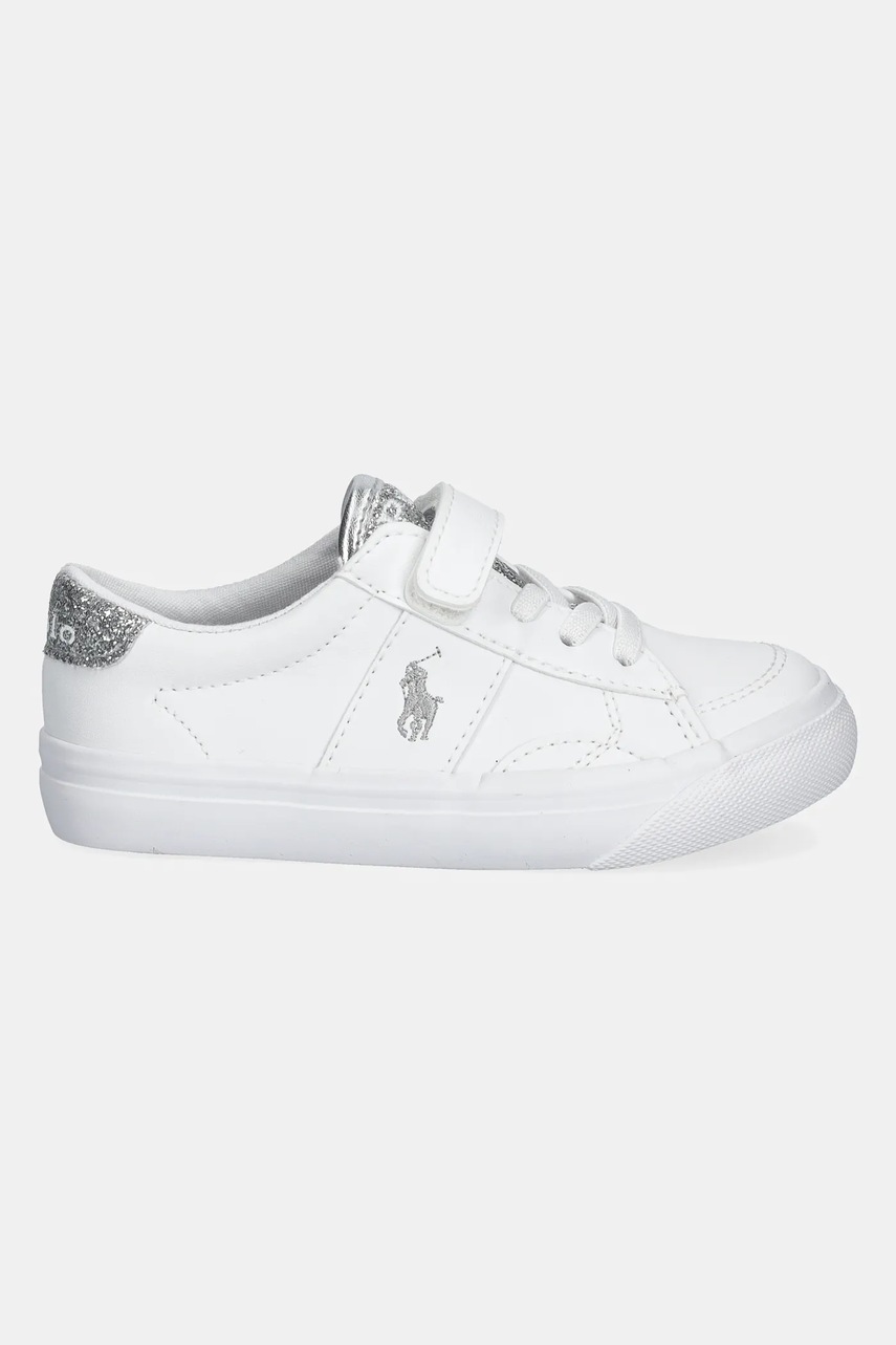 Детские кроссовки Polo Ralph Lauren RYLEY PS цвет серебрянный RL02066100 Детские кроссовки Polo Ralph Lauren RYLEY PS цвет серебрянный RL02066100