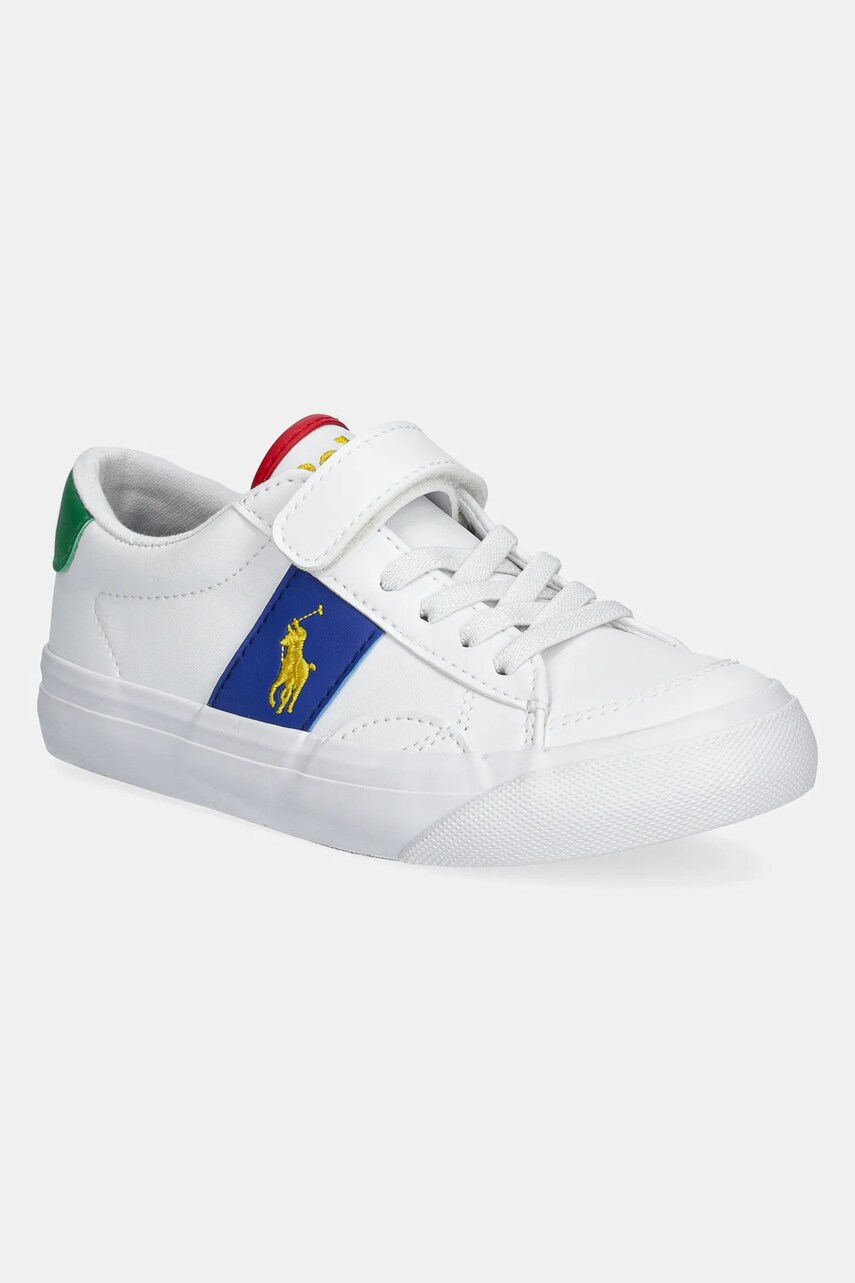 Levně Dětské sneakers boty Polo Ralph Lauren RYLEY PS bílá barva, RL02450102