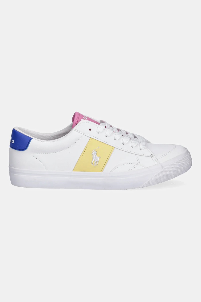 Детские кроссовки Polo Ralph Lauren RYLEY цвет жёлтый RL02447101 Детские кроссовки Polo Ralph Lauren RYLEY цвет жёлтый RL02447101