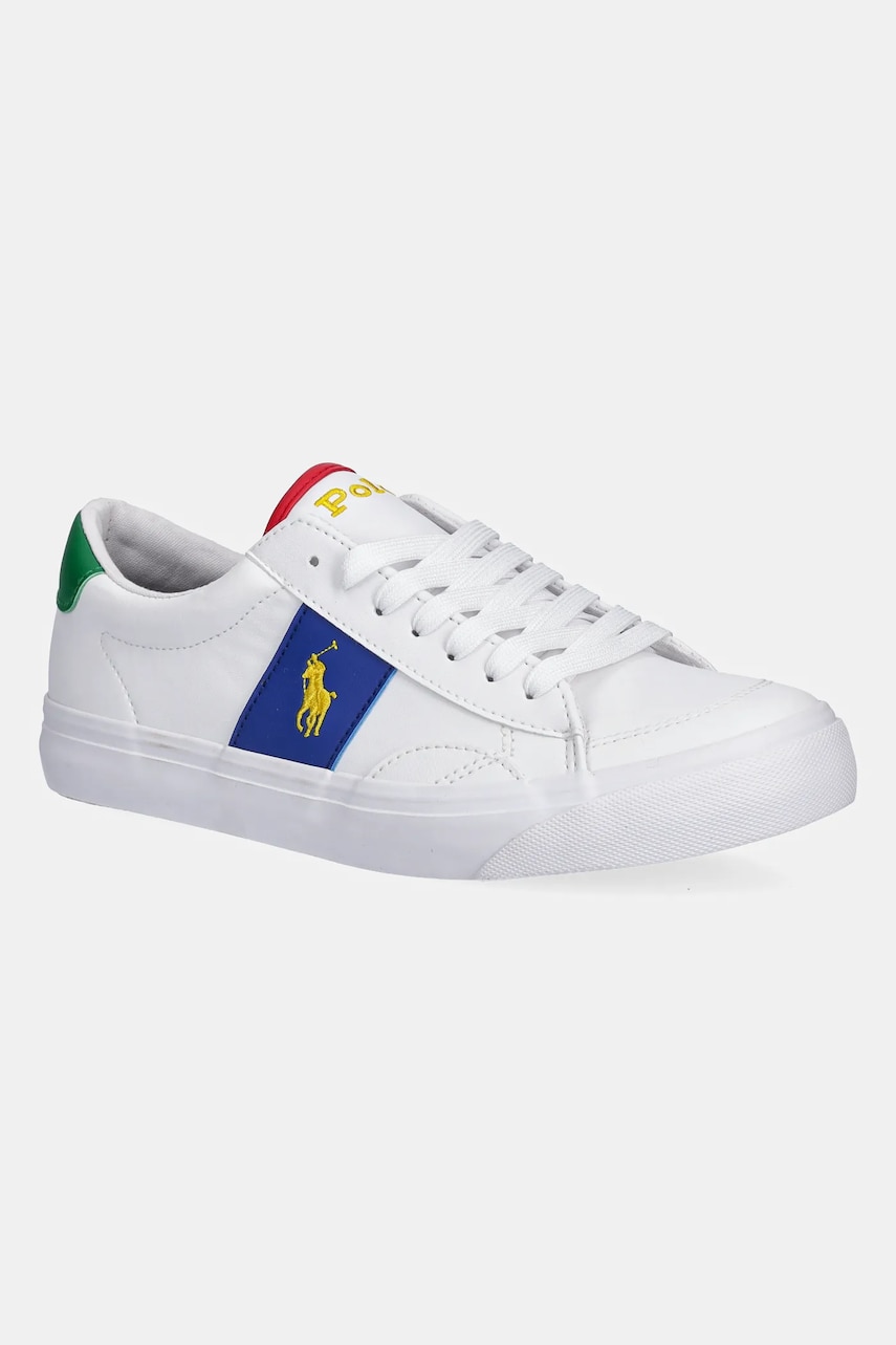 Levně Dětské sneakers boty Polo Ralph Lauren RYLEY modrá barva, RL02447102