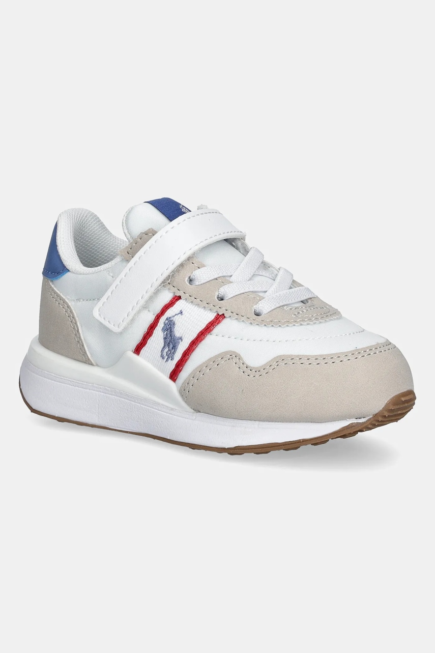Dětské sneakers boty Polo Ralph Lauren TRAIN 89 SPORT PS šedá barva, RL01975100