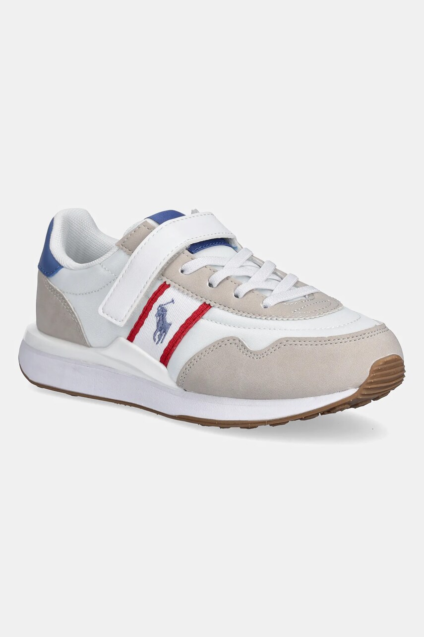 Levně Dětské sneakers boty Polo Ralph Lauren TRAIN 89 SPORT PS béžová barva, RL02443101