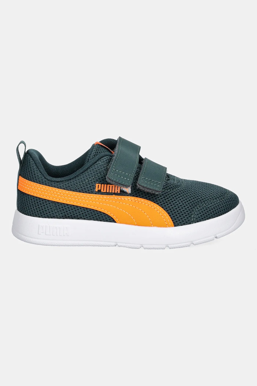 Детские кроссовки Puma Courtflex V3 Mesh PS цвет оранжевый 398085 Детские кроссовки Puma Courtflex V3 Mesh PS цвет оранжевый 398085