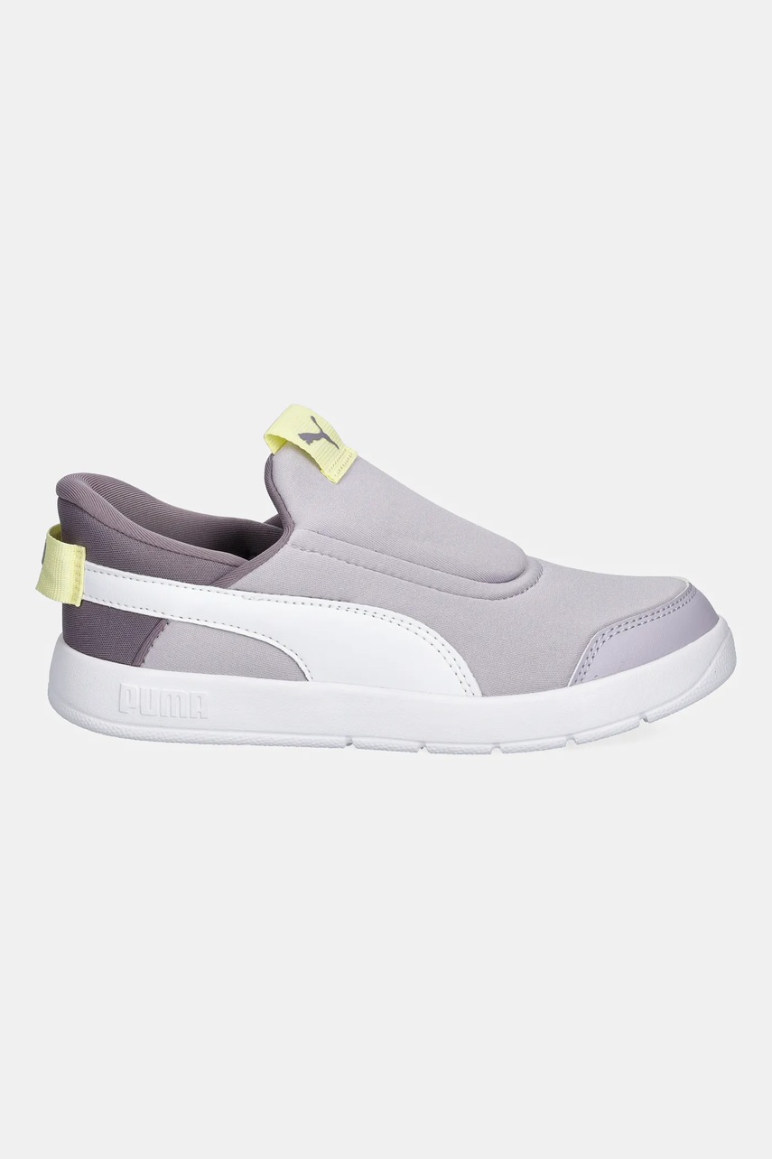 Детские кроссовки Puma Courtflex v3 SLIPTECH PS цвет розовый 399734 Детские кроссовки Puma Courtflex v3 SLIPTECH PS цвет розовый 399734