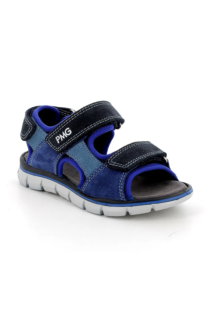 Primigi sandale din piele întoarsă pentru copii culoarea bleumarin, PTV 78952 Primigi sandale din piele întoarsă pentru copii culoarea bleumarin, PTV 78952