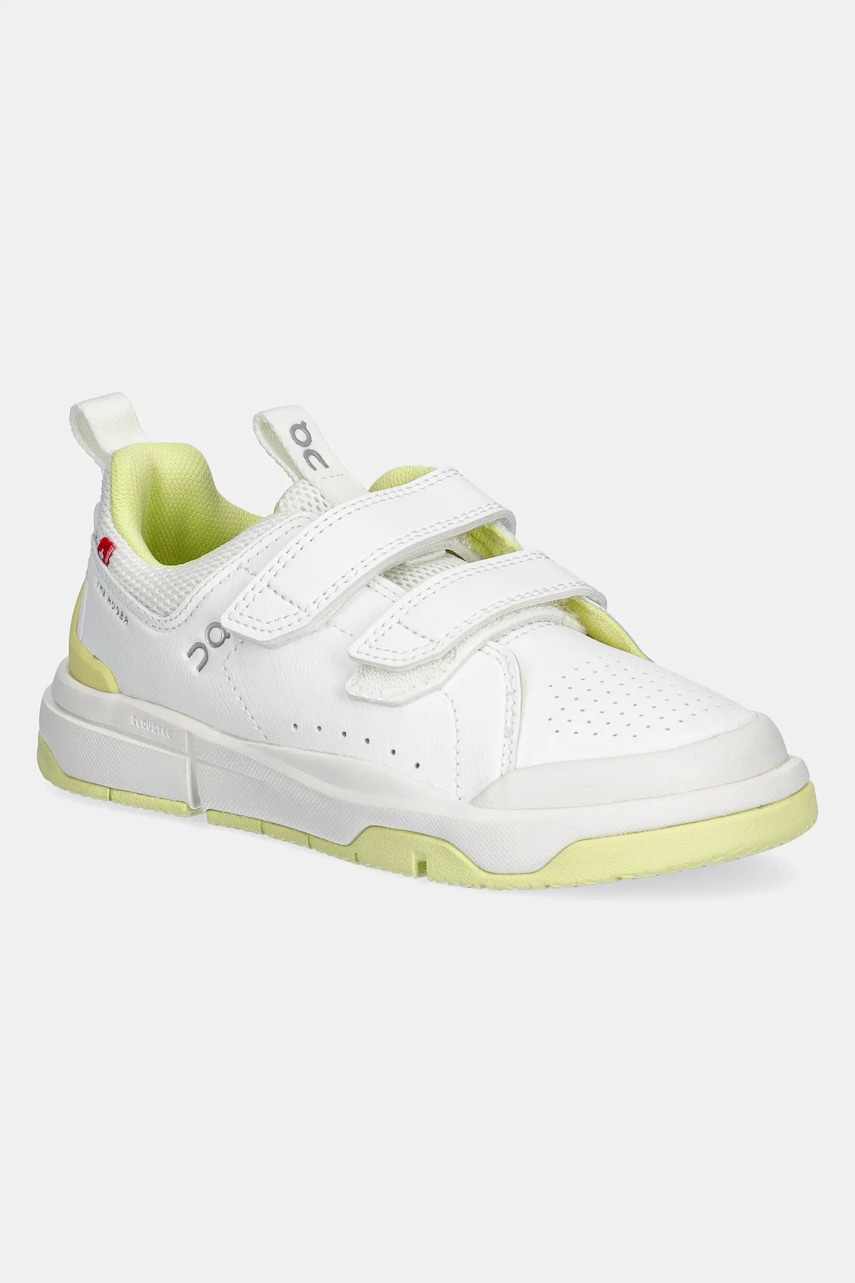 ON running sneakers pentru copii THE ROGER KIDS culoarea alb, 3KE10010124 ON running sneakers pentru copii THE ROGER KIDS culoarea alb, 3KE10010124