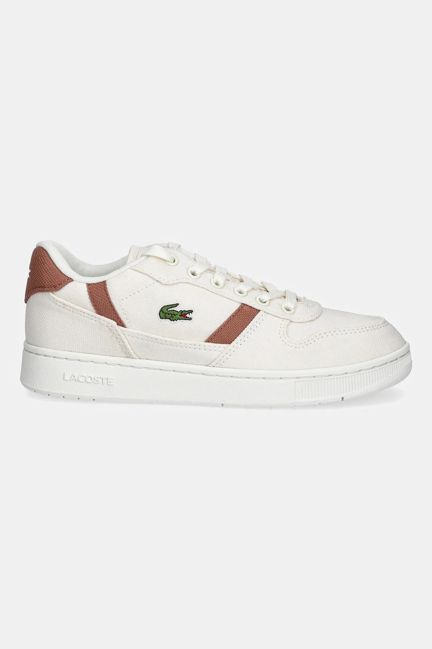 Детские кроссовки Lacoste цвет бежевый 49SUJ0006 Детские кроссовки Lacoste цвет бежевый 49SUJ0006