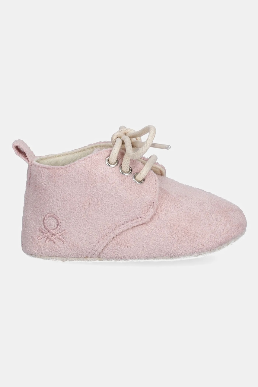 Обувь для новорождённых United Colors of Benetton цвет розовый 82W7AD00G Обувь для новорождённых United Colors of Benetton цвет розовый 82W7AD00G