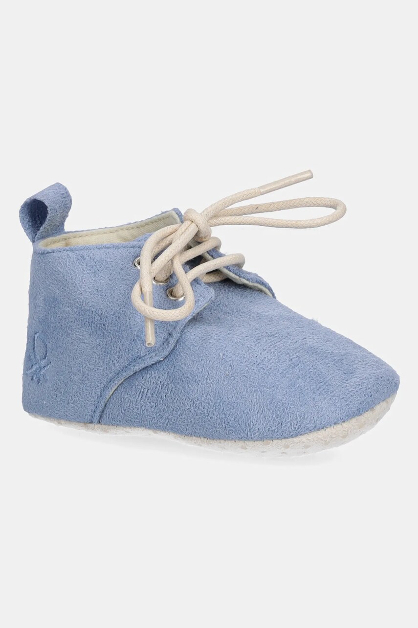 Levně Dětské boty United Colors of Benetton modrá barva, 82W7AD00G