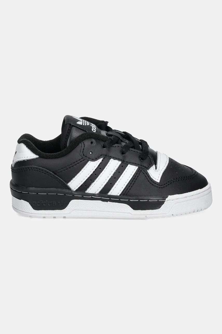 Детские кроссовки adidas Originals RIVALRY LOW цвет чёрный IF5248 Детские кроссовки adidas Originals RIVALRY LOW цвет чёрный IF5248