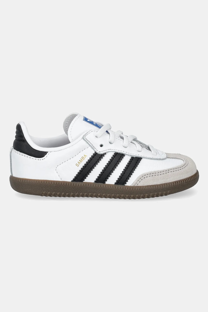 Кожаные кроссовки adidas Originals SAMBA OG цвет белый IE3679 Кожаные кроссовки adidas Originals SAMBA OG цвет белый IE3679