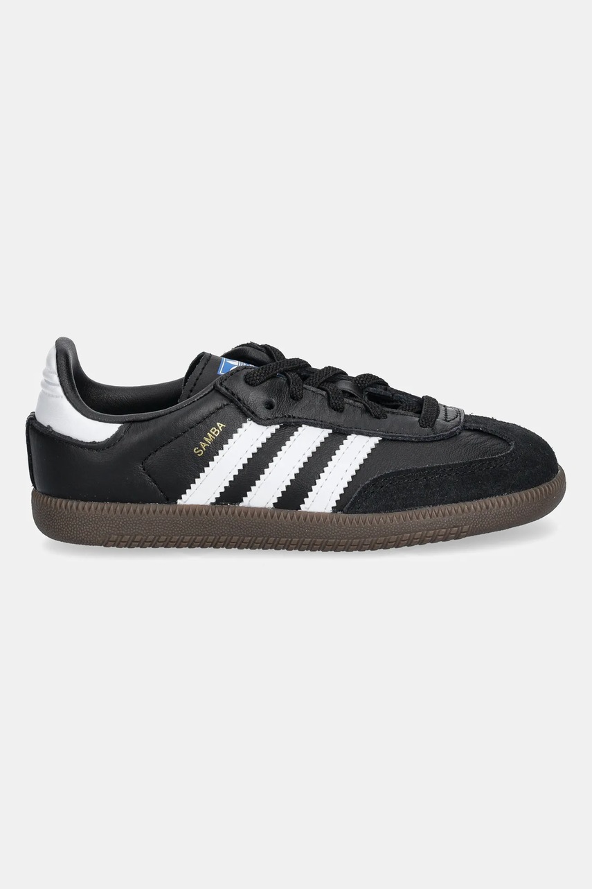 Детские кроссовки adidas Originals SAMBA OG цвет чёрный IE3680 Детские кроссовки adidas Originals SAMBA OG цвет чёрный IE3680